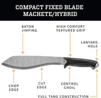 Gerber Gear Gerber Versafix, Machete Knife Hybrid, Black [31-003473]