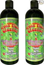Green Piece® Glass Cleaner 2 Bottles- All Natural Earth Friendly Multi-purpose Cleaner for Metal, Ceramic, Water Pipe 16 oz