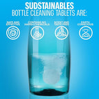 Sudstainables Water Bottle Cleaning Tablets – 36-Pack, Chlorine-Free and Odorless Cleaner for Hydration Bladders, Stainless Steel, Tumblers, and Glass Bottles - Removes Stubborn Stains and Odors