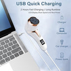 Hoxida Electric Callus Remover for Feet (with Dander Vacuum Cleaner), Quartz, Rechargeable Foot Pedicure Tools Foot File, Professional Foot Care Kit Deadskin Remover with 3Heads&2Speed,LCD Display