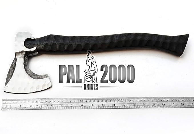 Splitting Axe Camping Chopping Hatchet Viking Tomahawk Battle Hunting Outdoor Solid Wood Handle 9811