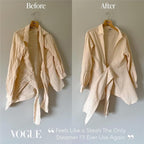 Nori Press Travel Steam Iron - Handheld Iron With Optional Steam Feature - No Ironing Board Required - Easy to Use w/ 6 Fabric Settings - Removes Wrinkles - User Manual Included - Green