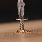 #8 x 1 Inch Wood Screw 100Pcs 410 Stainless Steel Standard Thread Truss Head Fast Self Tapping by SG TZH