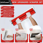 DEKEones 32Inch/80CM Skimming Blade, Stainless Steel Drywall Smoothing Spatula for Large Working Area Wall Decoration Construction Tool