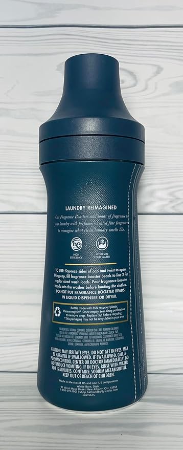 Bath & Body Works Mahogany Teakwood Fabric Care Laundry Fragrance Booster - 18 ounces Concentrated