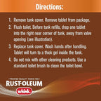 Rust-Oleum RustGuard Rust Stain Remover | Heavy-Duty Iron Stain Remover & Toilet Bowl Cleaner For White & Colored Toilets | 2 Tablet Box (Pack of 6)