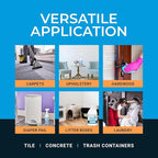 KINZUA ENVIRONMENTAL Urine B-Gone, Professional Enzyme Odor Eliminator & Pet Stain Remover, Human, Cat & Dog Urine Cleaner, Effective on Laundry, Carpets & More, Citrus Scent, 32oz, Pack of Two