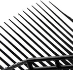 Pitch Fork Replacement Head, Metal Manure Fork for Horse, Pitchfork Head with Angled Tines for Horse Stall Poop Picking up