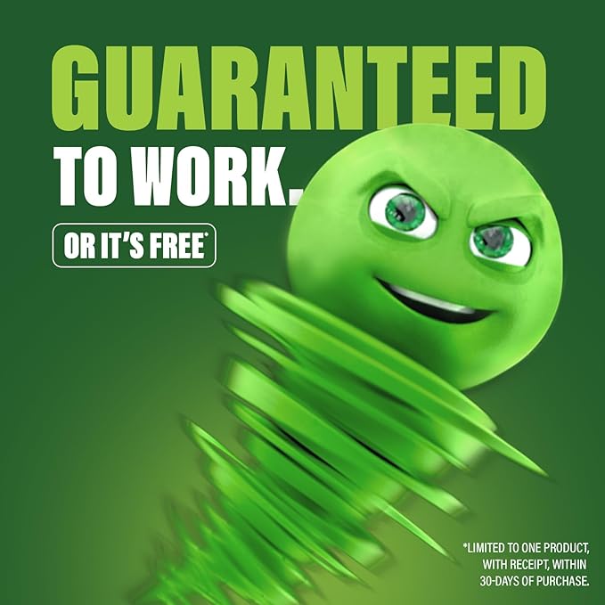 Green Gobbler Drain Clog Dissolver | Powerful Liquid Drain Opener & Toilet Clog Remover | Safe for Pipes & Septic | 2 Pack