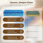 Kitchen Sponges, 48 Count, Non-Scratch Scrub Sponge, Dual Sided Cleaning Sponges for Dishes, Kitchen, Bathroom