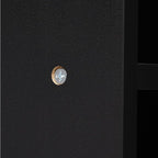 Amazon Basics 5-Cube Bookcase Compatible with Fabric Storage Cube Organizers, Black