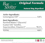 Bug Soother Spray Small Family Pack - Natural Insect, Gnat and Mosquito Repellent & Deterrent with Essential Oils - 100% DEET-Free Safe Bug Spray for Adults, Kids, Pets, & Environment - Made in USA