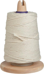 Regency Wraps Butchers Cooking Twine on Holder with Cutter, Heavy Duty, 500ft, 16 Ply, 2.4mm Food-Safe Cotton Kitchen String for Turkey Trussing, Meat Prep, Crafting