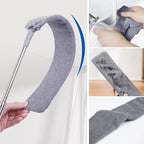 4 Pcs Dusters for Cleaning, 2 in 1 Microfiber Dusters and Retractable Gap Dust Cleaner with 1 Microfiber Dusting Cloths Long Handle 30-100 Inches Extension Pole for Ceiling Fan Cleaning Supplies