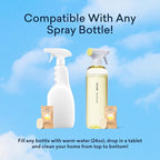 BLUELAND Multi-surface Cleaner, 4-Pack Refill, Fresh Lemon Scent, All-Purpose, Eco-Friendly Cleaning Supplies, 4 x 24 Fl oz
