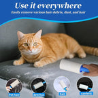 Lint Rollers Refills for Pet Hair Extra Sticky 600 Sheets Portable Pet Lint Remover for Clothes, Furniture, Carpet, Dog and Cat Hair Removal