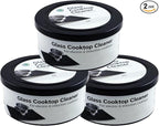 US-based supplier – Original 12010030 Glass Cooktop Cleaner for Electric & Induction Cooktops – 𝐁𝐎𝐒𝐂𝐇 Cooktop Cleaning Cream – Removes Grease, Burnt-On Residue & Stains (2, 12 ounce)