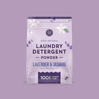 Woolzies 100% Natural Laundry Powder Detergent Soap Scented with Pure Essential Oils Extra Strength Biodegradable Formula, Safe for Sensitive Skin 100 Loads
