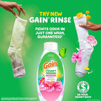 Gain Hibiscus Hula Fabric Rinse & Renew, 48 FL OZ, Laundry Odor Remover