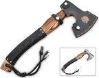 | Exquisite Handmade Viking Axe - Ideal for Collectors & Enthusiasts | Authentic, Artisan-Crafted | Medieval Styled Axe with Durable and Robust High Carbon Steel (GC-AX12)