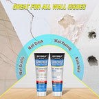 DIYSELF 18 Pack Drywall Repair Kit, Spackle Wall Repair for Nail Holes, Drywall Patch Kits, Hole Putty Filler for Small Hole Repair, Wall Patch Repair Kit for Home, Apartment, Nursery