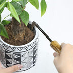 Wazakura Bonsai Repotting Sickle MADE IN JAPAN, Japanese Gardening Tool for Transplant - 2inch(50mm) Blade