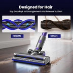 650W Cordless Vacuum Cleaner, 45KPA Suction Power, 70-Minute Runtime, Handheld & Foldable Design, Ideal for Pet Hair, Carpets, Hardwood & Bare Floors – Premium Home Cleaning Solution