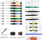 25pcs Electronics Repair Tool Kit, GangZhiBao Precision Screwdriver Set Magnetic for Fix Apple iPhone,Cell Phone,Smart Watch,Computer,PC,Tablet,iPad,Camera,Xbox,PS4 Pry Open Replace Screen Battery
