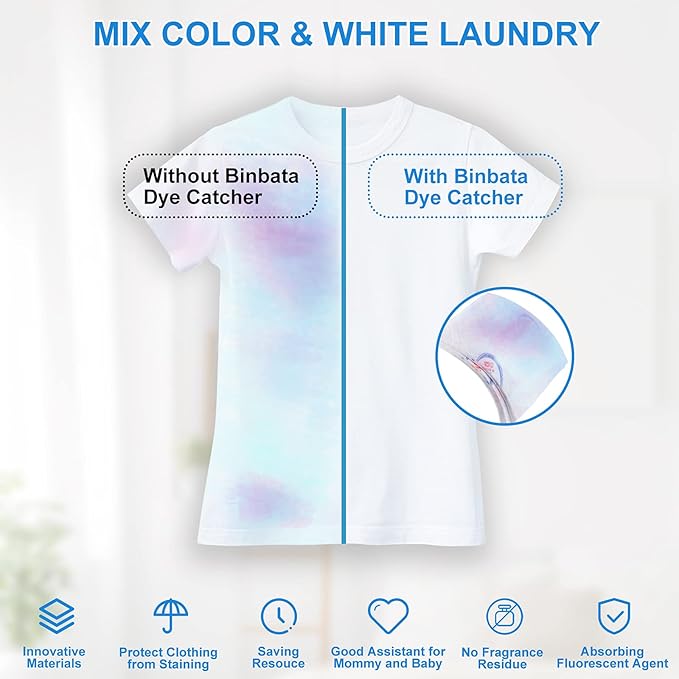 Color Grasper for Laundry 240 Count, Fragrance Free Dye Catcher Essential for Home Use, Dye Guard Grabber Sheets for Laundry in-Wash Sheets