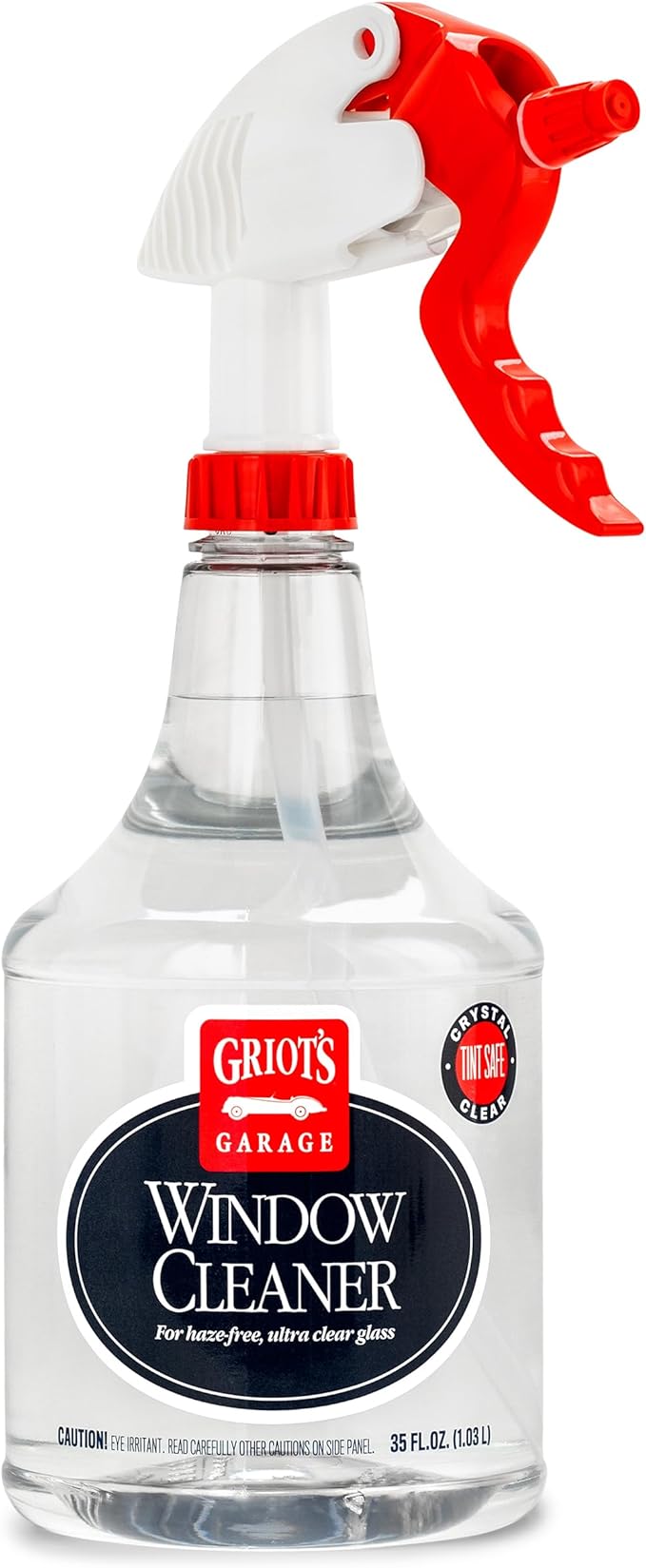 Griot's Garage Window Cleaner, Cleaning Spray for Automotive Windows, Mirrors, Shower Doors, and More, 11108, 35oz