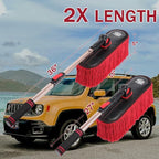 Car Duster Exterior Scratch Free with Extendable Handle,Wax Cotton Hair Car Brush Kit, Auto Detailing Brush for SUV,RV,Truck and Motorcycle,No Lint，Gifts for Men Women