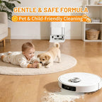 Sweet Orange Scent Floor Cleaning Solution Compatible with Dreame Cleaning Solution, Floor Cleaner for Hardwood Tile Hardfloor, Compatible Robot Vacuums with Mopping and Wet Dry Vacuum (1 Bottle)