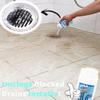 Wild Tornado Pipe Dredge, Powerful Sink and Drain Cleaner Powder, Fast Foaming Drain Cleaner for Kitchen and Pipes Cleaning Tool