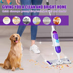 Power Mop Pads Refills for Swiffer PowerMop Multi-Surface Mopping Pad Disposable Replacement Mop Pads Compatible with Swiffer PowerMop,Safe on All Finished Floors,18 Count.