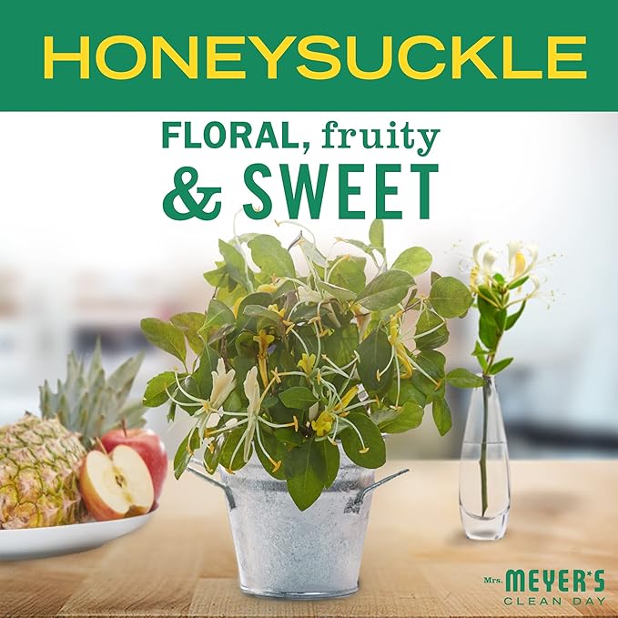 MRS. MEYER'S CLEAN DAY All-Purpose Cleaner Spray, Honeysuckle (16 Fl Oz (Pack of 3))