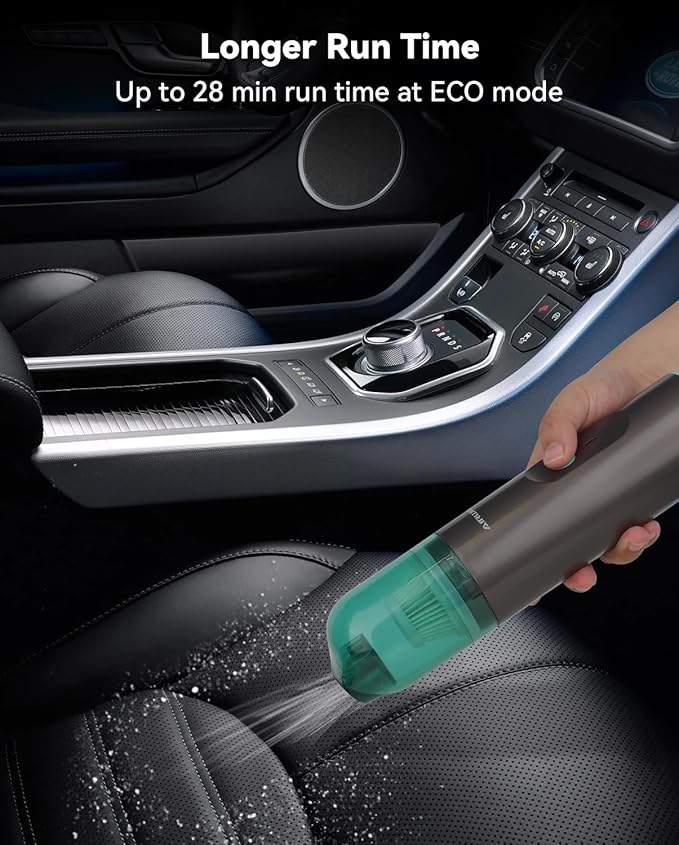 Cordless Handheld Vacuum, 13000Pa High Power Car Vacuum with Brushless Motor and Blower Accessories, for Home and Car Use