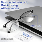 Lens Wipes for Eyeglasses/Camera Lenses,and Screens of cellphones/laptops/Computers .Cleaning Spots or dirts. Wrapped Individually Paper Wipes, Count 200