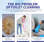 Toilet Bowl Cleaner Tablets 12-Pack, Automatic Cleaners with Bleach for Deodorizing and Descaling, Effective Against Tough Stains (White)