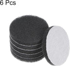 HARFINGTON 6pcs Drill Power Brush 3 inch Tile Scrubber Scouring Pads 800-1000 Grit for Bathroom Kitchen Household Cleaning