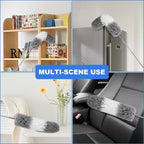 Dusters for Cleaning,Feather Duster with Extension Pole,Ceiling Fan Cleaner Duster,Long Duster Extended Handle,Blind Cleaner Dusting