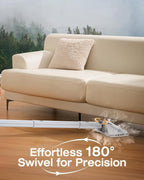 LABIGO 10-in-1 Steam Mop with Detachable Handheld Steamer, 350ml Tank, 10s Heat-Up, 248°F Steam Cleaner, 2-Level Control and Swivel Head for Floor, Carpet, Tile - Lightweight and Multi-Surface