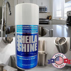Sheila Shine Bundle: Stainless Steel Cleaner and Polish 10 oz 2 Pack with Microfiber Cleaning Cloth
