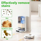 2 Pack Floor Vacuum Cleaner Detergent Refill for Dreame Cleaning Solution,Compatible with Dreame X Series and L Series Robot Vacuum and Mop. (2 Pack of 33.8 Fl Oz)