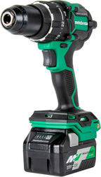 Metabo HPT 36V MultiVolt™ Cordless Brushless 1/2" Hammer Drill Kit, Power Drill Kit with Lithium-Ion Metabo Batteries , Case and Charger, Compact Lightweight Power Tool, DV36DC