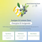Therapy Clean All Purpose Cleaning Spray - Juniper & Lemon Zest 24 fl. oz - 100% Natural Scent, Kitchen Surface Counter, Surface Cleaner, Non Toxic All Purpose Cleaner Spray