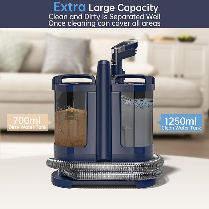 Carpet Cleaner Machine,ENCHE Portable Spot Cleaner Machine for Carpet and Upholstery, 18Kpa 500W Powerful Suction for Pet Stain, Couch & Car, Deep Spot Cleaner for Area Rug, Stair and Furniture