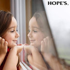 HOPE'S Perfect Glass Cleaner Spray, Streak-Free, Ammonia-Free Window, Mirror, Screen, Tinted Glass, and Shower Door Cleaner, Indoor and Outdoor Glass Surfaces, 32 Fl Oz, Pack of 6