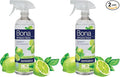 Bona All-Purpose Cleaner - Lime Basil Scent - 24 fl oz - Household Cleaner Cuts Through Tough Grease & Grime - Safe for Household Surfaces (Pack of 2)