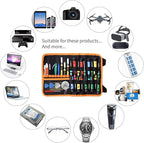 25pcs Electronics Repair Tool Kit, GangZhiBao Precision Screwdriver Set Magnetic for Fix Apple iPhone,Cell Phone,Smart Watch,Computer,PC,Tablet,iPad,Camera,Xbox,PS4 Pry Open Replace Screen Battery