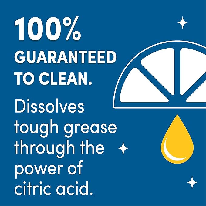 Lemi Shine Natural Dishwasher Pods | All-In-One Powder & Gel Dishwasher Detergent Pods with Powerful Citric Acid | Eco Friendly Dish Wash Cleaning Supplies (52 Count)